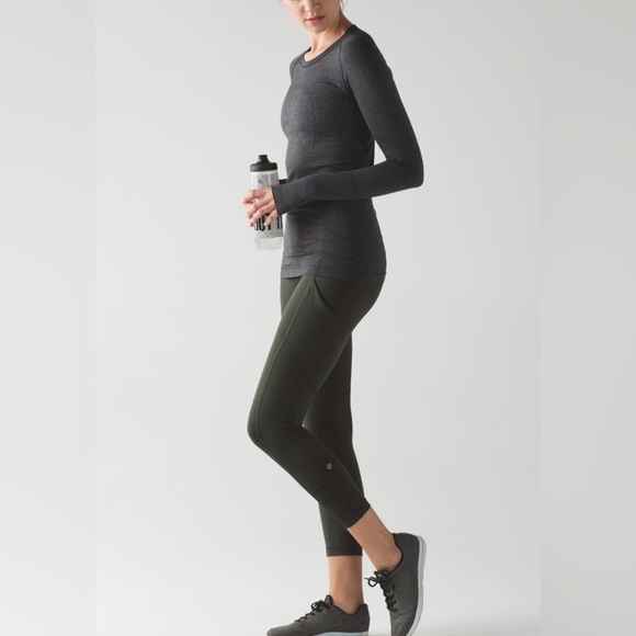 lululemon athletica Pants - Lululemon Athletica Olive Green Leggings